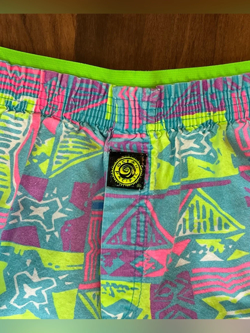 Vintage 80s/90s Ocean Pacific cotton board shorts